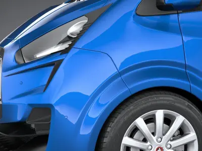 Generic Van Medium 2020 3D model