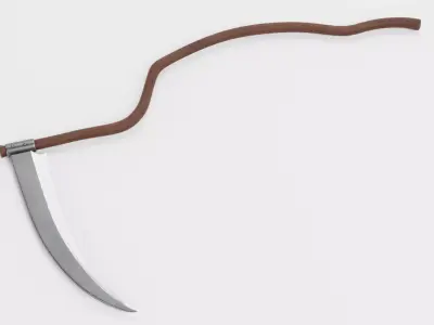 Scythe Realistic V3 Low-poly 3D model