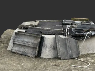 Drinking water well 3d scan 3D model