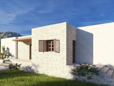 Guest house 3D model