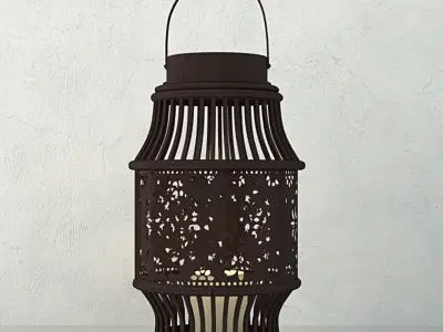 Alli Lantern by ZARA HOME 3D model