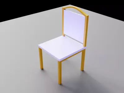 Chair Model Free low-poly 3D model