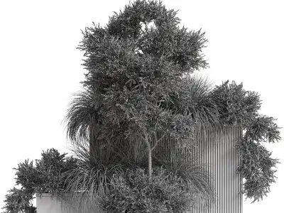 Plants collection 770 3D model