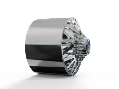 FRONT forgiato Twisted Maglia-D DURO DUALLY WHEEL 3D print model