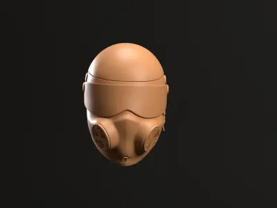 Kentuckian Driver Helmet 3D print model