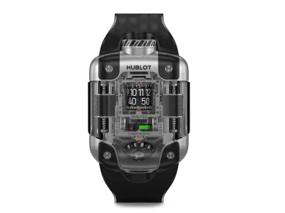 Hublot MP-10 Tourbillon Weight Energy System Titanium Watch 3D model