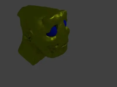 head work 3D model