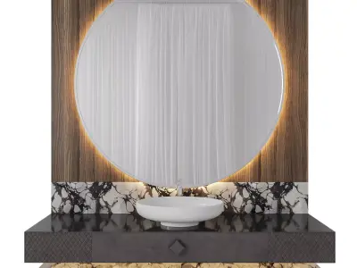 Luxury Bathroom 13 3D model