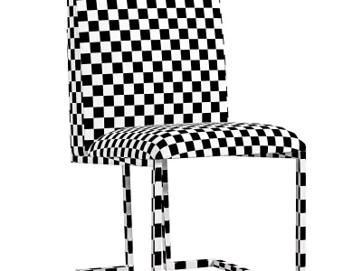 Linen Upholstery Beige 3D model