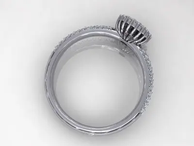 Great Canada Wedding Ring 3D print model