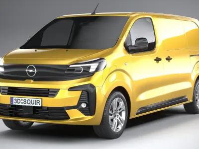 Opel Vivaro E 2024 3D model