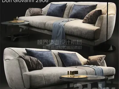 Sofa 310 items Model  3D model