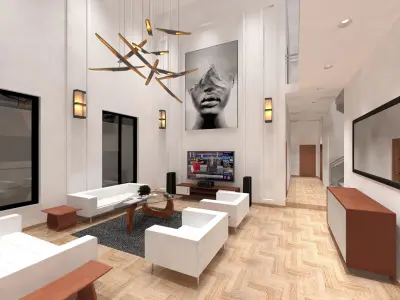 RESIDENTIAL HOUSE 3D model