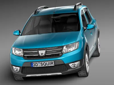 Dacia Sandero 2013 Stepway 3D model