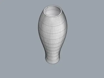 Flower Vases Pots Jars Low-poly 3D model