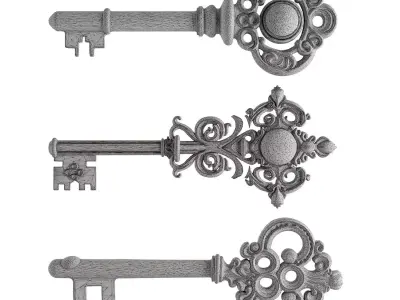 key set 1 3D model