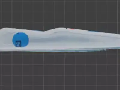 Subaru Jack Pad 20510AC000 3D Scan 3D model