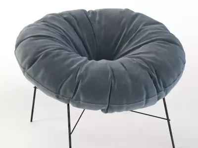 Closer Mogg Armchair 3D model