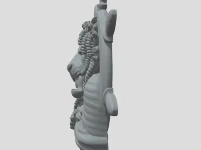 lion capitan Free 3D print model