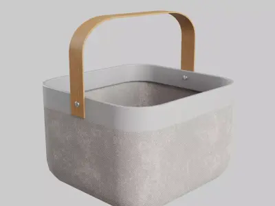 Cloth Basket 3D model