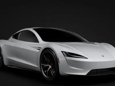 Tesla Coupe 2020 3D model