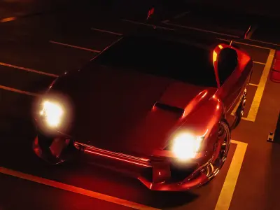 Hot Wheels Seared Tuner 3D model