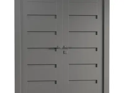 MODERN INTERIOR DOOR 15-2 3D model