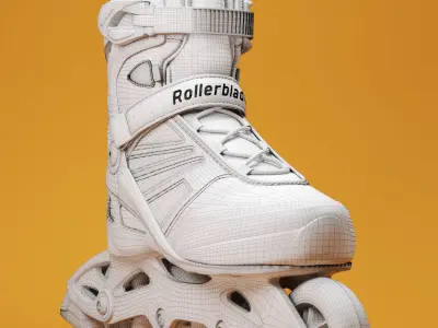 Rolki Rollerblade Zetrablade  3D model