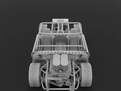 1966 CHEVROLET C10 CUSTOM TRANS KIT 3D print model