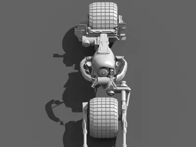 batpod  batman 3D print model