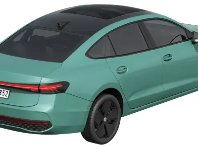 Volkswagen Passat Pro Sport 2025 3D model