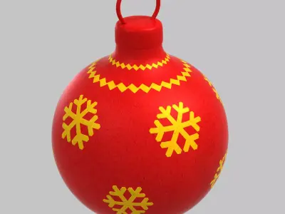 Xmas ball 3D model