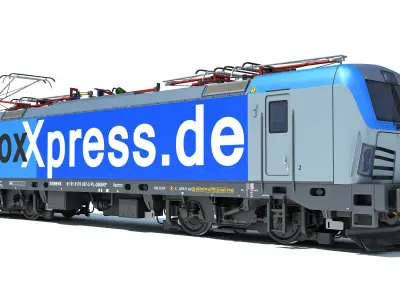 Siemens Vectron Locomotive boxXpress 3D model