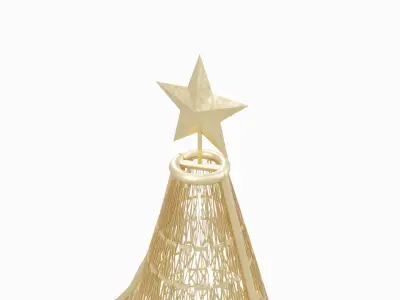 Metal Christmas Tree 3D model