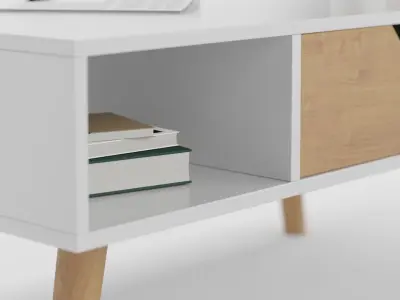 Coffee Table Set 04 3D model