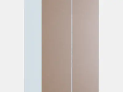 PAX - GRIMO Wardrobe combination 5 Low-poly 3D model