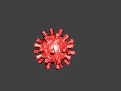 VIRUS COVID Free 3D model