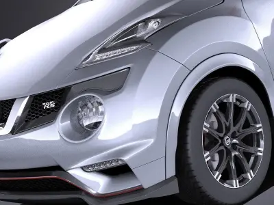 Nissan Juke Nismo RS 2017 VRAY 3D model