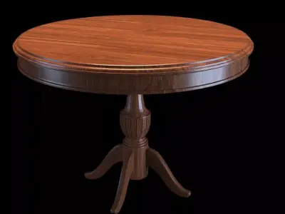 Round Table Free 3D model