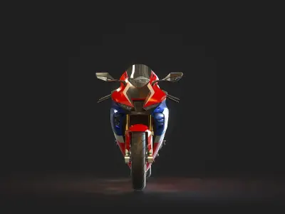Base model  Honda CBR 1000 RR 2020 3D model