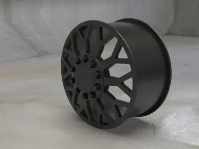 American Force Dually EVO wheel 3D print model