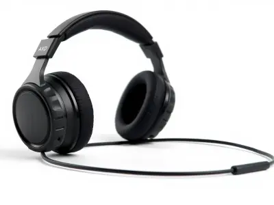 Rugged Sports Headphones Dynamic Audio model pack Low-poly 3D model