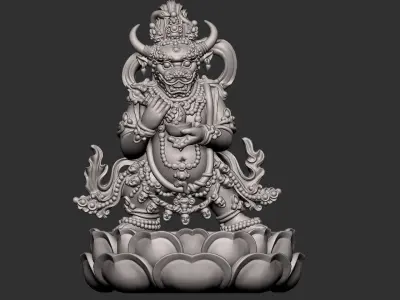 Tibetan Buddha 3D print model