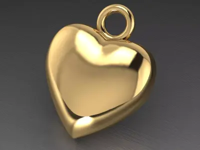 Heart3 Pendants 3D print model