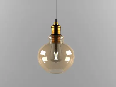Ceiling light-rakuten ERP7440U Free low-poly 3D model