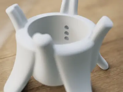 Modern planter Free 3D print model