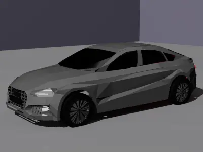 Audi A5 2016  3D model