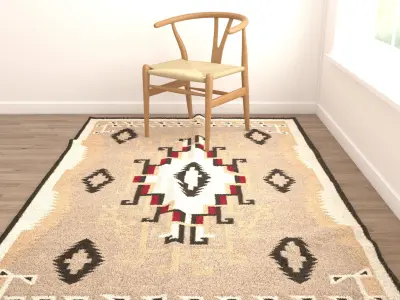 Rugs No 271 Low-poly 3D model