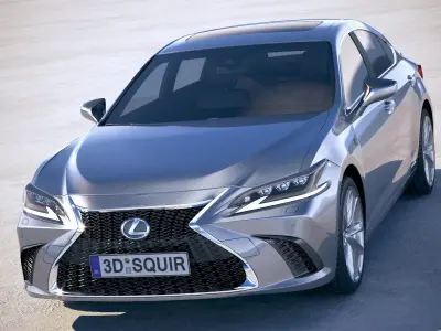 Lexus ES 2019 3D model