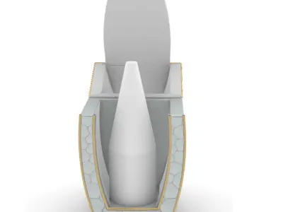 SHAMPAGNE BOX 3D model